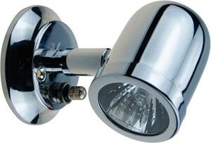 Goldenship Luce alogena per cabina con paratia 65 Mm 12v 10w Argento Argento Taglia unica