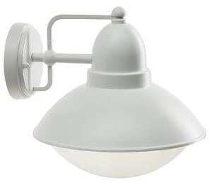 Applique Struttura in pressofusione di alluminio ITACA APPLIQUE IN BASSO MEDIA E27 Dimensioni 22,5x25xh 22 cm Controbase e accessori per il fissaggio colore BIANCO