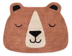 Tappeto per bambini marrone in cotone lavabile/tessuto a mano 101x120 cm Snuggle Benni – Hanse Home