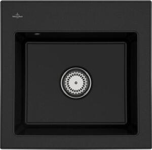V&B Subway 50 S lavello con scarico, manuale, cromato CeramicPlus
