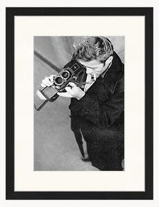 Foto incorniciata James Dean with Camera