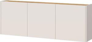 Armadietto color crema con effetto rovere da appendere 138x52x25 cm Libbiano – Germania