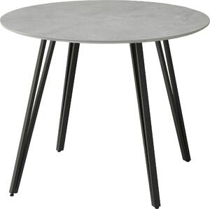 Tavolo da pranzo Floris Ø 80 cm effetto pietra
