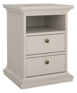 Comodino color crema Paris – Tvilum