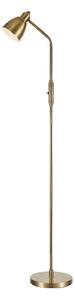 Lampada da terra in bronzo con paralume in metallo (altezza 143 cm) Story - Markslöjd