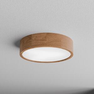 Plafoniera Cleo DR375, IP20, sensore, Ø 38 cm, legno di quercia DR375 TEMAR LIGHTING, Legno chiaro, Soggiorno / Sala da pranzo, Legno, Plafoniera