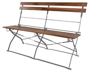 Panca da giardino, panca per parco, panca in legno, banco, mobili per birreria. Dimensioni: 110 cm (larghezza) x 48 cm (profondità) x 84 cm (altezza)