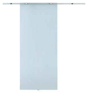 Homcom Porta scorrevole in vetro Porta scorrevole Porta in vetro Porta per camera Vetro satinato 3 misure