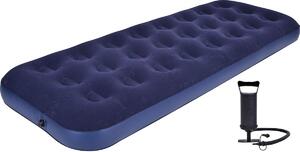 Materasso floccato per 1 persona 191x73x22CM Z POMPKĄ 2W1 24040