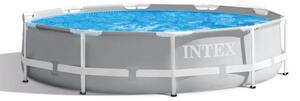Piscina "Prism Frame" Rotonda C/Telaio Portante C/Pompa Cm.457X122H. - capacità lt.16805 - peso kg.73,1 (26726)