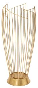 Portaombrelli Rotondo In metallo Dorato FASHION GOLD Dimensioni � 28X69 cm peso 2,8 kg, decori stick colore oro