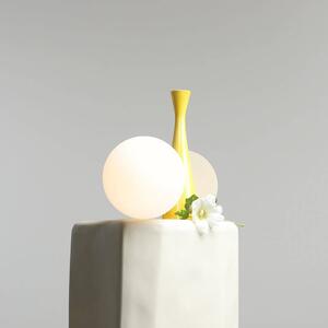 ALDEX Lampada da tavolo Joel, opale/crema, 1 luce