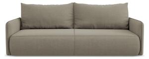 Divano beige allungabile/con contenitore 216 cm Nanea – Makamii
