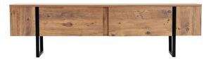 Mobile TV di colore naturale con effetto pino 180x50x29,5 cm Serenity – Kalune Design