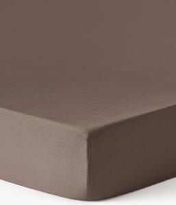 Lenzuolo con angoli topper in raso di cotone Comfort
