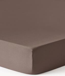 Lenzuolo con angoli topper in raso di cotone Comfort