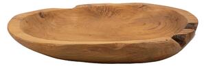 Svuotatasche in teak riciclato, realizzato a mano, realizzato a mano Dimensioni 43X38X7 cm - 1.8 kg Colore legno con venature
