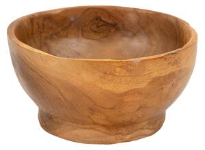 Svuotatasche in teak riciclato, realizzato a mano, realizzato a mano Dimensioni � 15x8CM - 0,5 kg Colore legno con venature