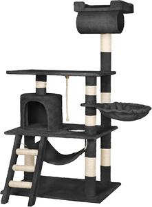 Tectake® Stokeley tiragraffi da 141 cm con cavo di gioco e protezione antiribaltamento inclusi