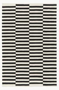 Tappeto Kilim a righe tessuto a mano Donna