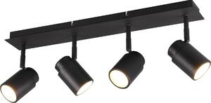 ANGELO lampada da soffitto per bagno nera Trio 880400432