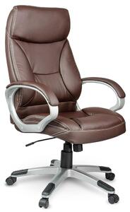 Sedia da ufficio in pelle, Sofotel EG-223, Marrone