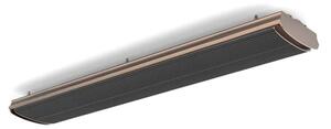 Riscaldatore a infrarossi con industriale per Alberghi Capannoni riscalda 40 metri quadri Dimensioni 200x19xh6,7 cm 4000W 380V l'esterno e telecomando