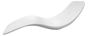 Chaise Longue Antares Lounge Chair In Fibra Di Vetro Di Alta Qualit� Riciclabile La 100%. Dimensioni 160x64x63 Cm Resistente Ai Raggi Uv Ed Alta Resistenza Alla Trazione