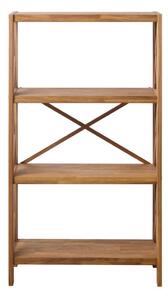 Scaffale effetto rovere colore naturale 70x124 cm X-Shelf - Unique Furniture