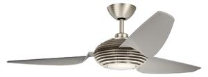 Kichler KLF-VOYA-60-BS -Ventilatore da soffitto dimmerabile a LED VOYA LED/14W/230V+TC