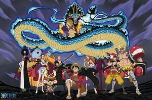 Posters, Stampe One Piece - The Crew vs Kaido, (91.5 x 61 cm)