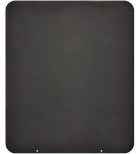 Pedana salvapavimento per stufe a legna e pellet in acciaio 70x60