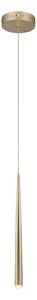 Lampadario LED dorato ø 14 cm Cala – Trio Select