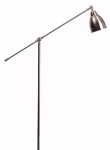 Ideal Lux - Lampada da terra NEWTON 1xE27/42W/230V cromo lucido