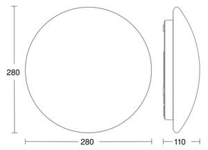 Steinel 056063 - Lampada LED con sensore da esterno RS PRO LED/9,5W/230V IP54