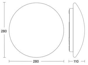 STEINEL 56032 - Lampada da esterno LED con sensore LED/9,5W/230V IP54