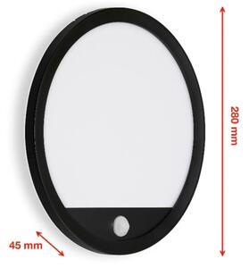 Telefunken 313705TF - Applique LED da esterno con sensore LED/15W/230V IP44