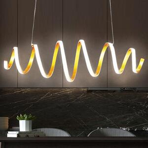 Lampadario Sospensione LED 40W Luce Bianco do 6000K 2600lm Design Moderno