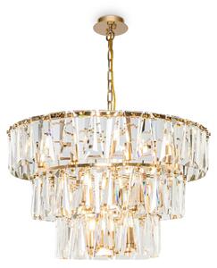 Lampada pendente Modern in Metallo Puntes Oro