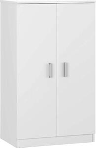 Scarpiera a 2 ante e 6 scomparti Basic - L101 cm