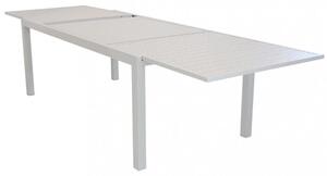 Tavolo Formentera 200/300x100x74 h cm in Alluminio Tortora