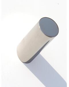 Appendiabiti da parete in acciaio inossidabile CYLINDER dimensioni 5x8,5x h 10,5 Cm Forma geometrica a cono Finitura INOX LUCIDO