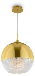 Lampada pendente Pendant in Metallo Fermi Oro