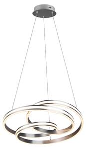 Lampada a Sospensione da Interno a LED in Metallo Nickel Opaco