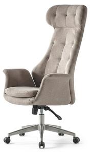Sedia da ufficio ergonomica, con altezza regolabile, meccanismo girevole e schienale regolabile