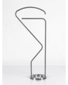 Servomuto tubo di in metallo in metallo Base In Acciaio LOGARITMA dimensioni 25x46x h112,5 cm peso 17 kg colore cromo
