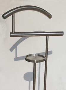 Servomuto tubo di in metallo in metallo Base In Acciaio FIRST BOWL dimensioni 33x46x h 112,5 cm peso 17 kg colore cromo