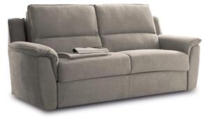 Divano Letto tre Posti ACCIAROLI CON DUE CUSCINI Dimensioni 226x93xh 92 cm Dimensioni Materasso 140x200 cm peso 49 kg rivestimento completamente sfoderabile colore BEIGE