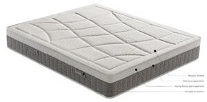Materasso Matrimoniale AMBRA con 800 Molle indipendenti composto da una lastra in Memory Foam High Density di Dispositivo Medico dimensioni 160x200x h 28 cm
