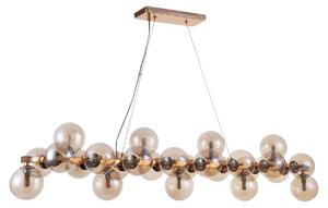 Lampada pendente Modern in Metallo Dallas Oro
